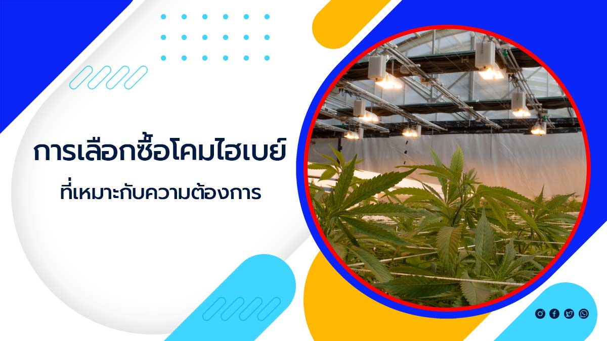 การเลือกซื้อโคมไฮเบย์ที่เหมาะกับความต้องการ